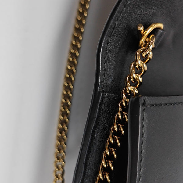 Sylvie Super Mini Calfskin Black