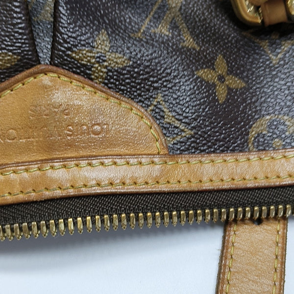 PALERMO GM Monogram Coated Canvas Brown