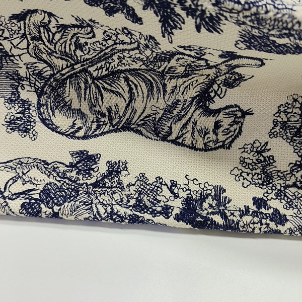 Book Tote Medium Canvas Blue