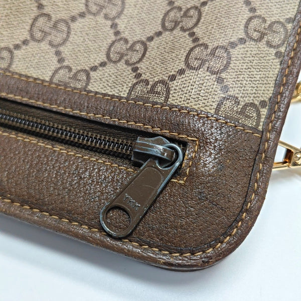 Ophidia Monogram Coated Canvas Beige