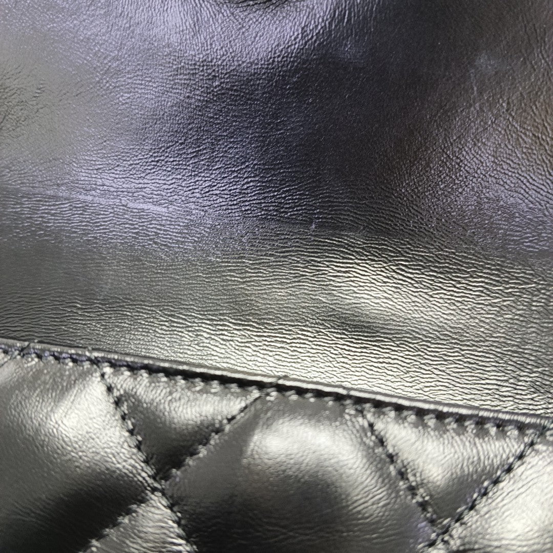 Quilted Lambskin Black