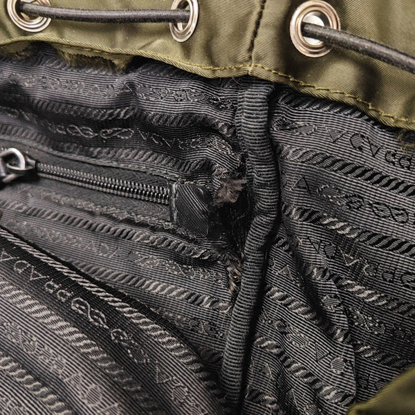 Re-Nylon Backpack Nylon Green