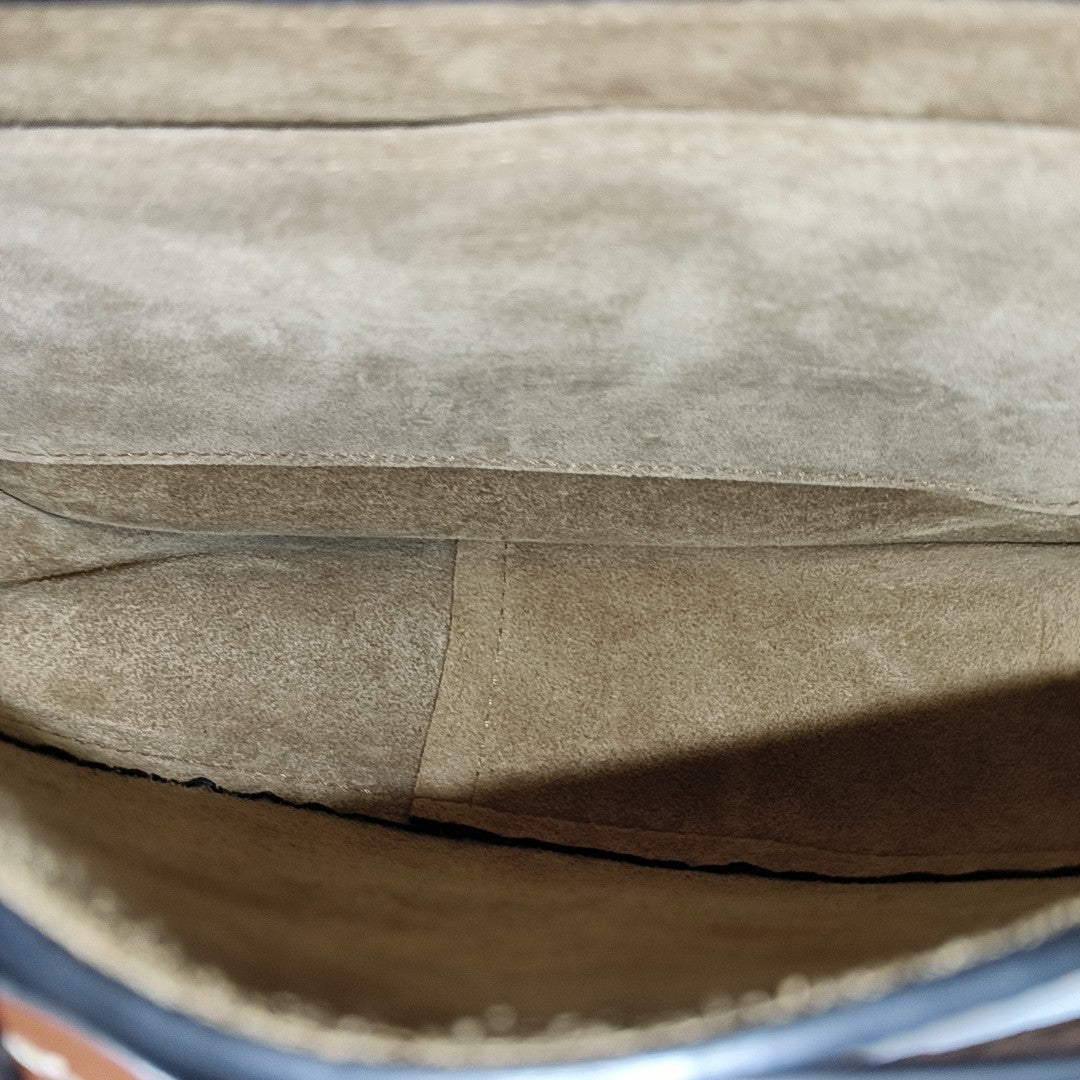 Gate Small Calfskin Brown
