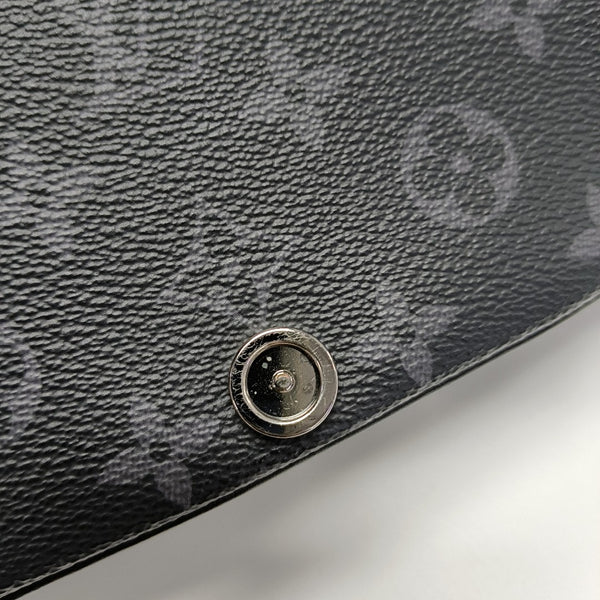 MONTSOURIS Mini Monogram Coated Canvas Black