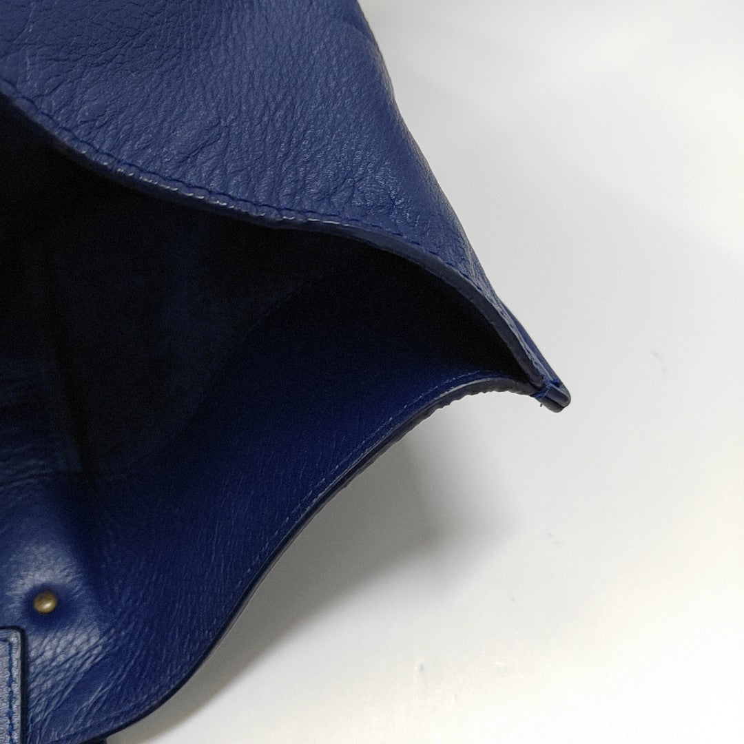Papier Calfskin Blue