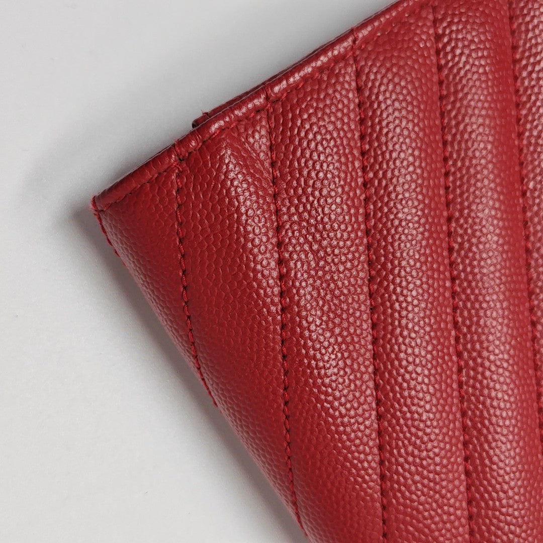 MONOGRAM WOC Quilted Calfskin Red