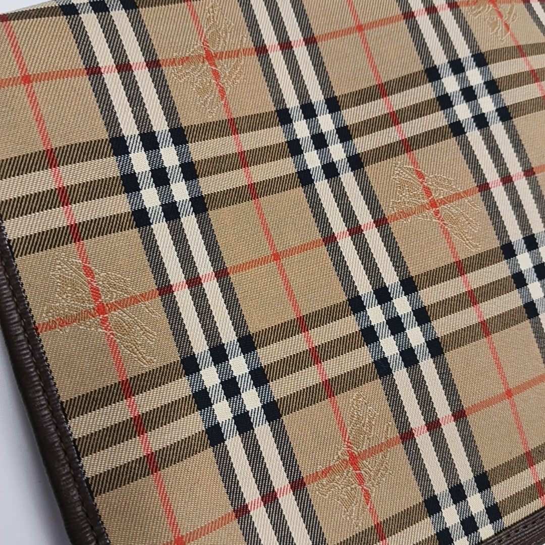 Canvas Clutch Beige