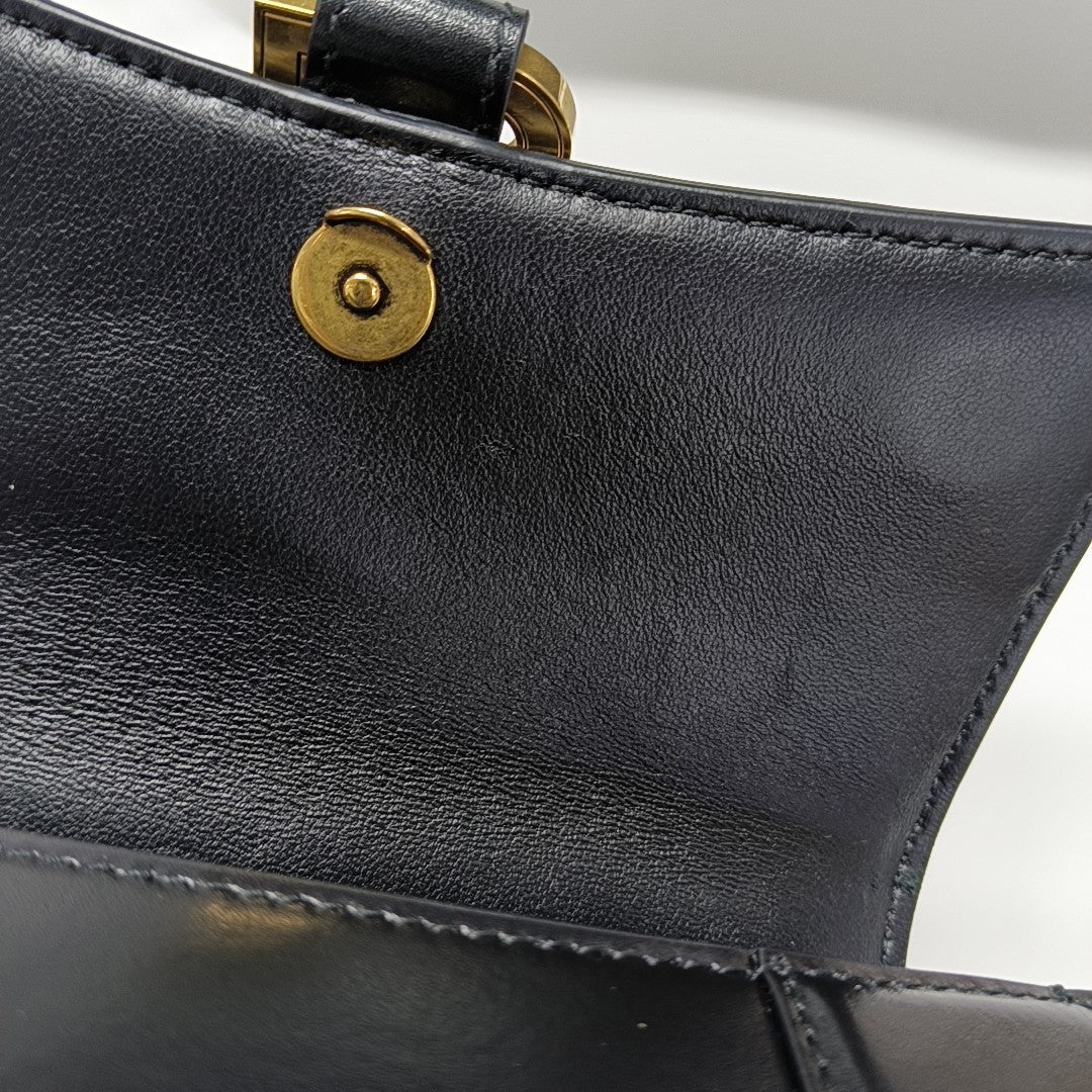 Hourglass XS Calfskin Black