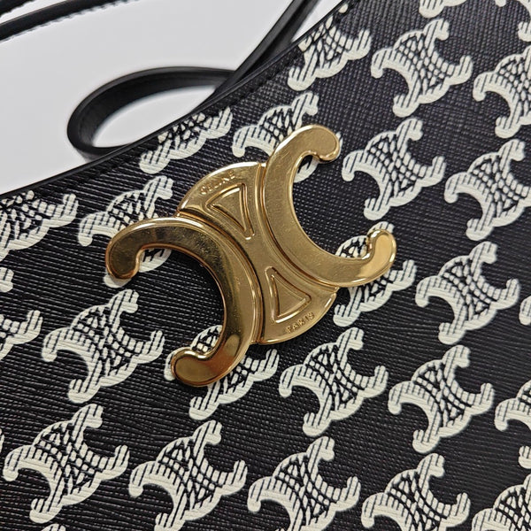 TILLY Medium Calfskin Black