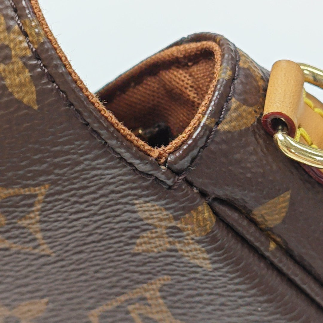 IVY Monogram Coated Canvas Brown