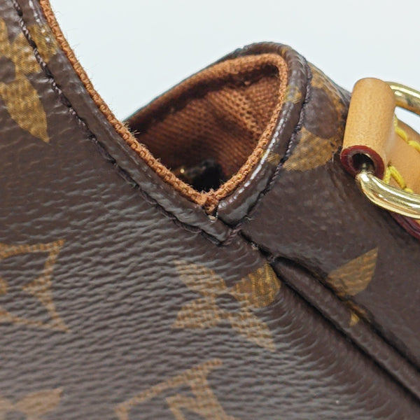 IVY Monogram Coated Canvas Brown