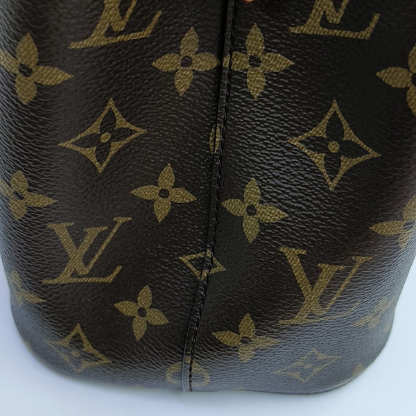 NÉONOÉ BB Monogram Coated Canvas Brown
