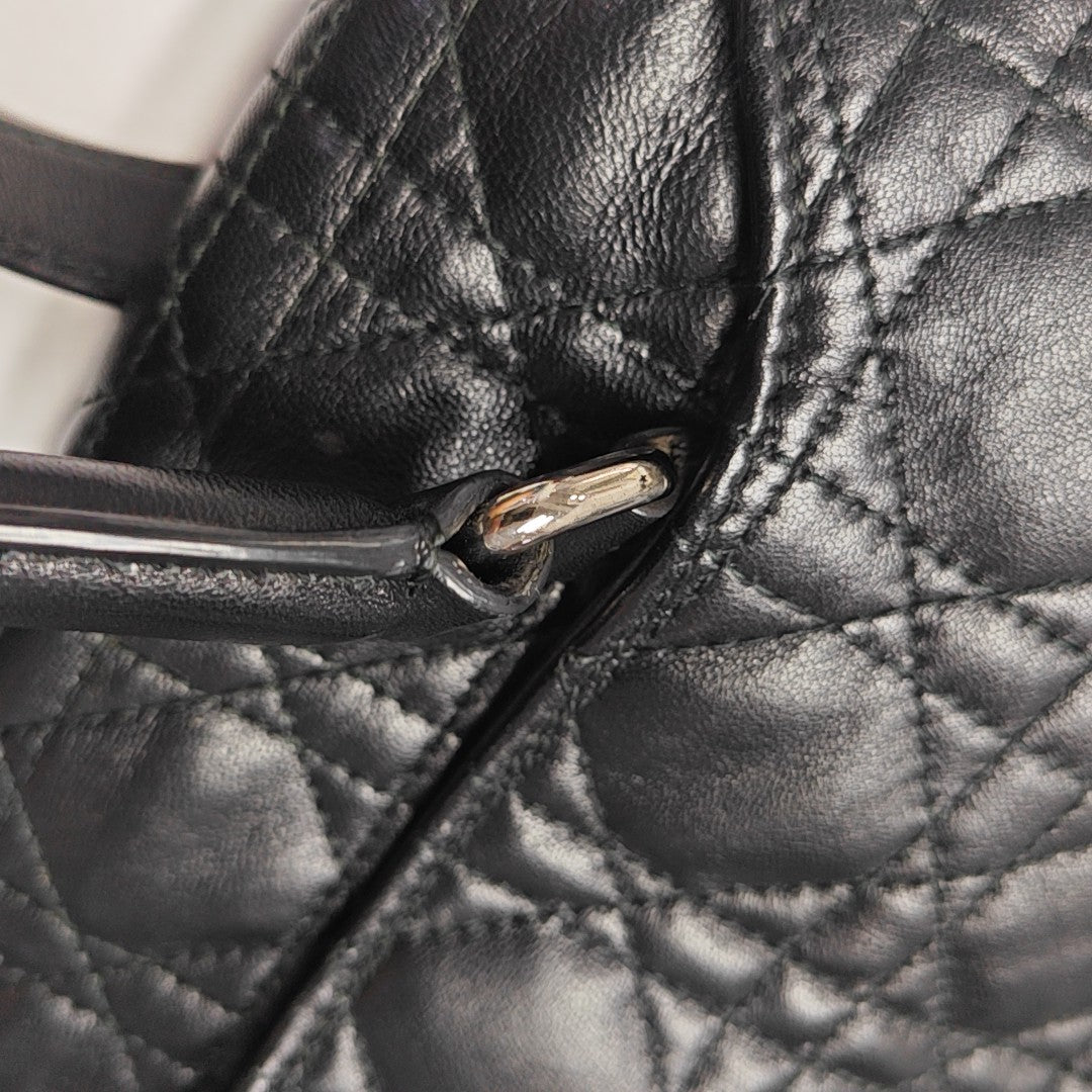 Stardust Cannage Lambskin Black