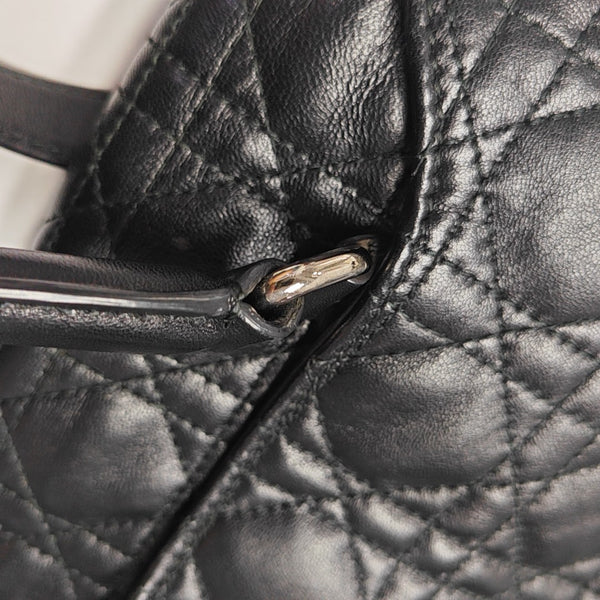 Stardust Cannage Lambskin Black