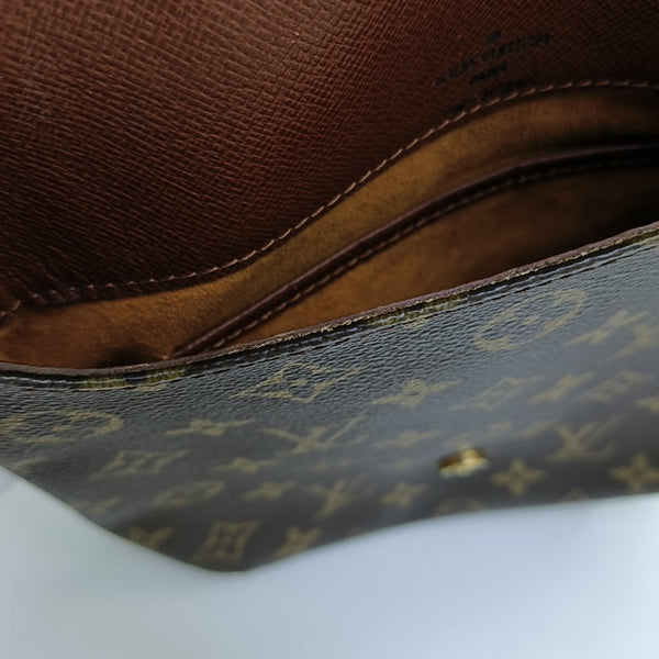 MUSETTE TANGO PM Monogram Coated Canvas Brown