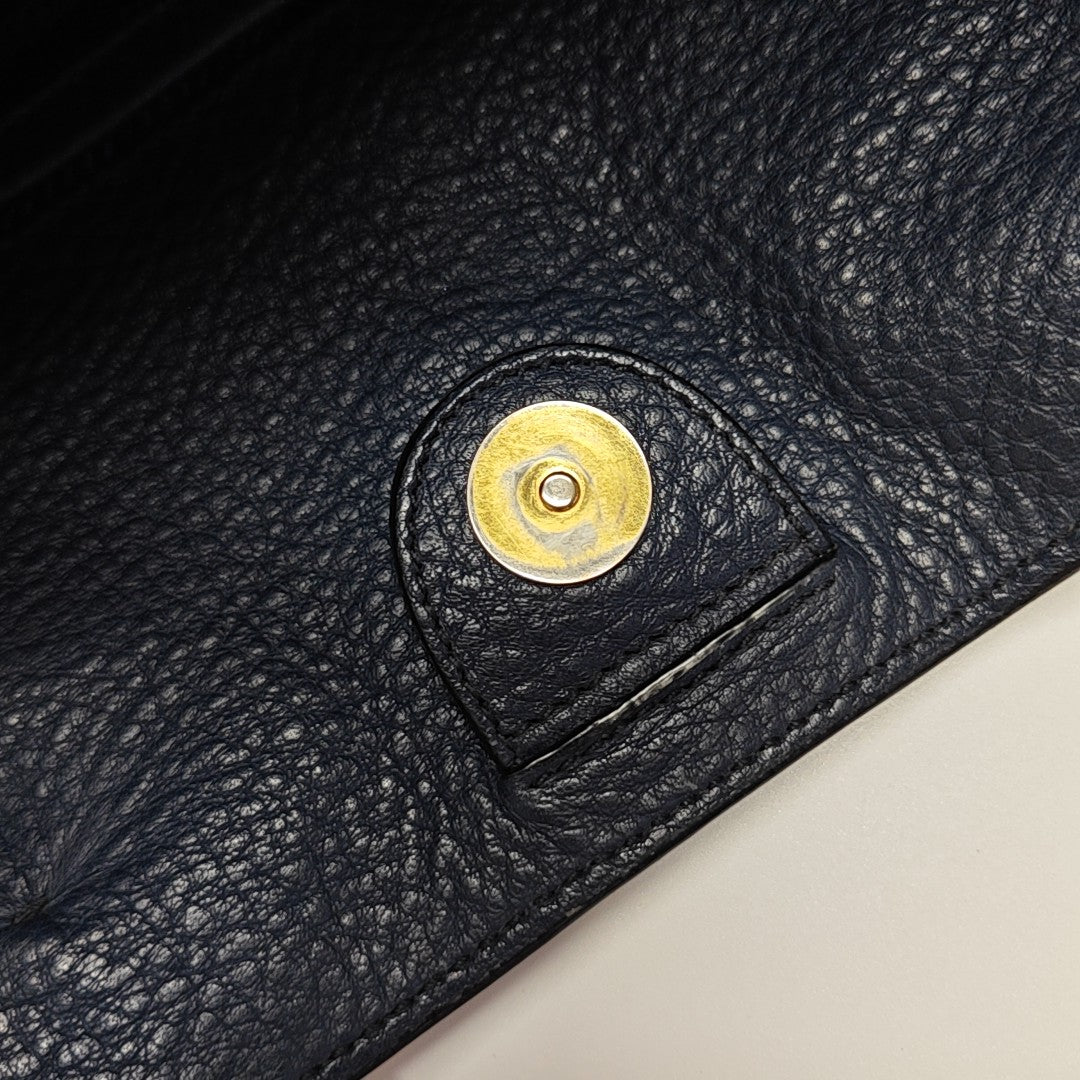 Vitello Calfskin Blue