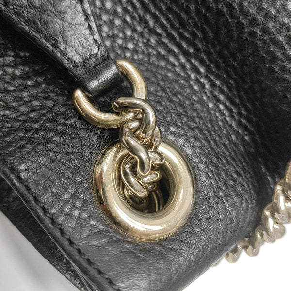 Authenticated pre-owned  Soho Calfskin Black - Shoulder Bag at Looply
