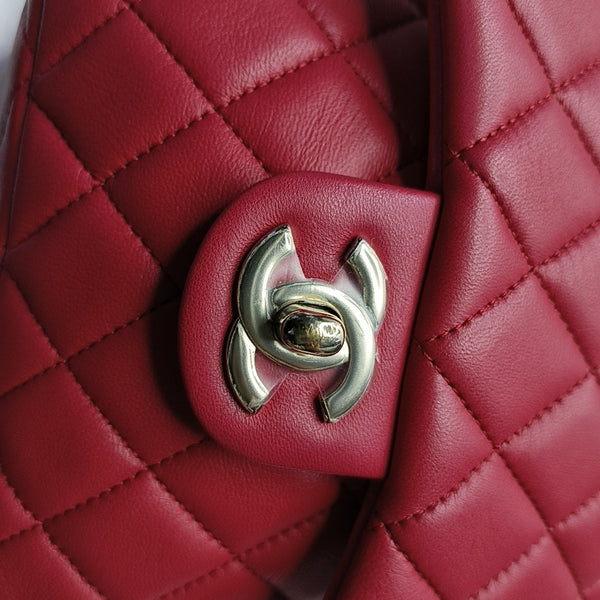 Quilted Lambskin Red