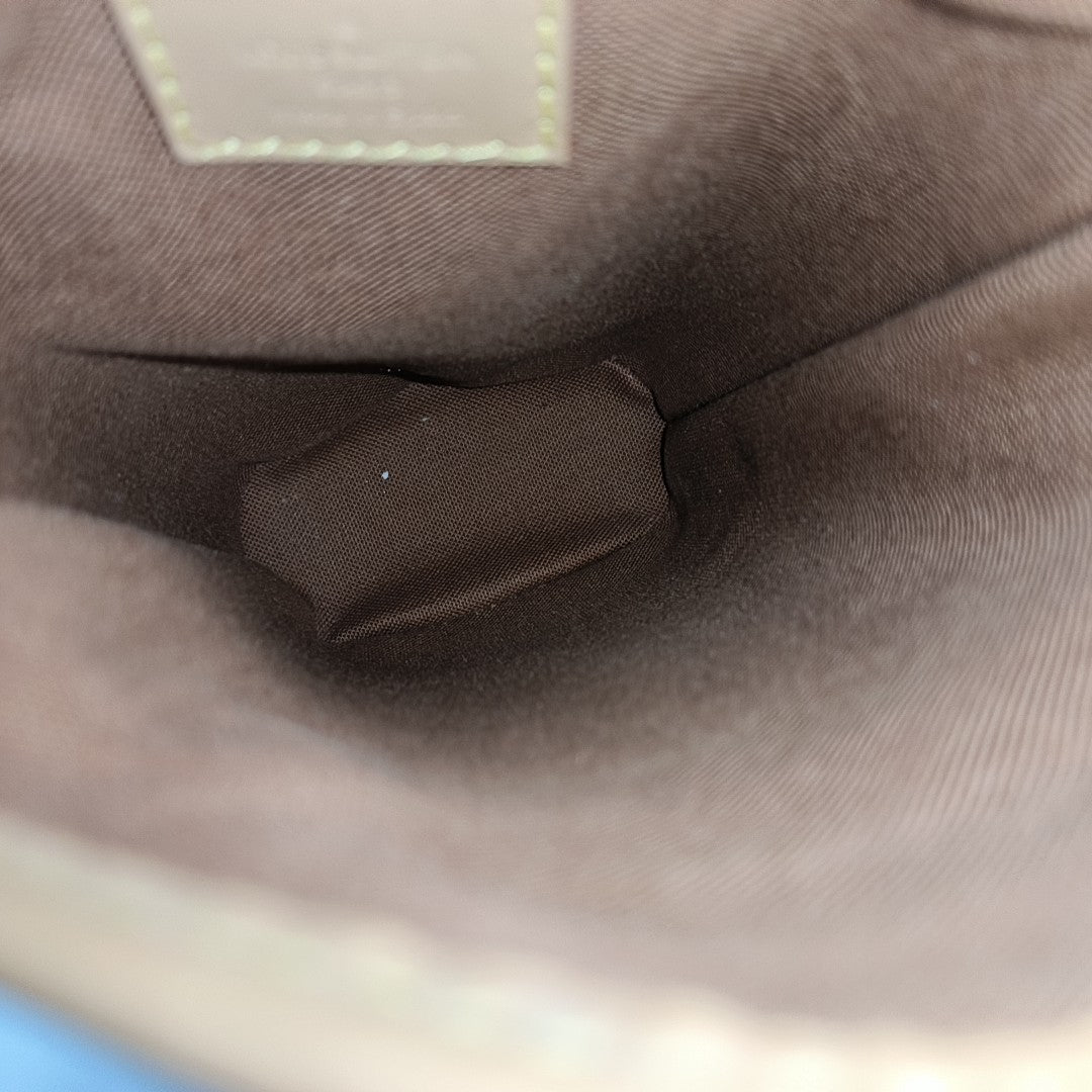 FOLD ME Monogram Coated Canvas Brown