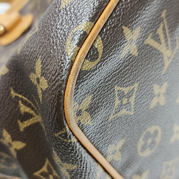 PALERMO PM Monogram Coated Canvas Brown