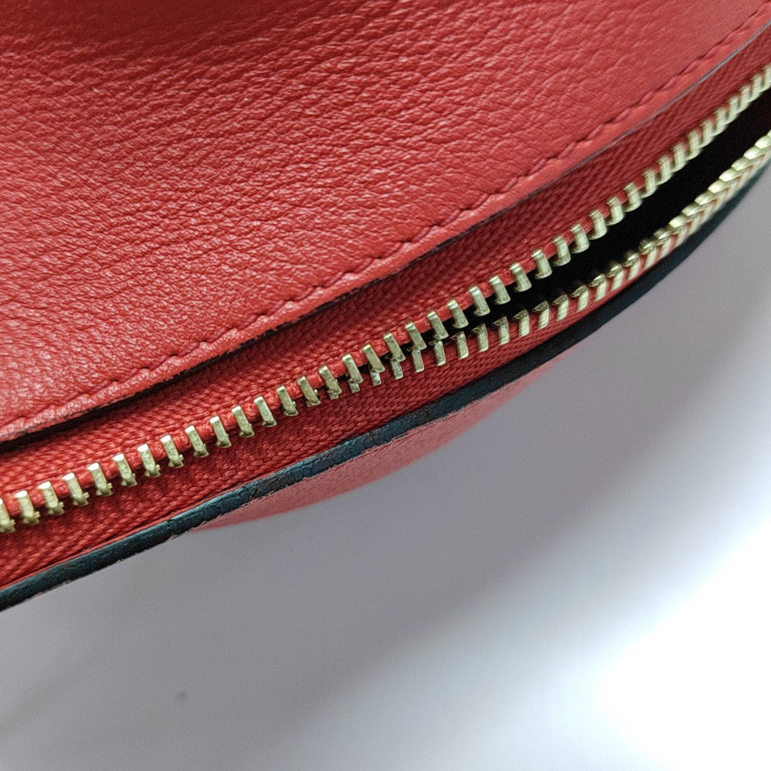 Animals Calfskin Red