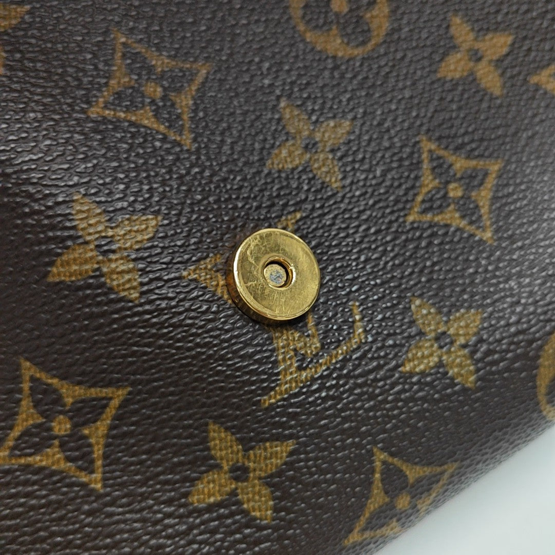 MUSETTE TANGO Monogram Coated Canvas Brown