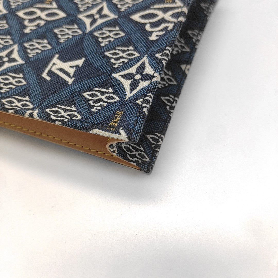 SAC PLAT Mini Monogram Denim Blue