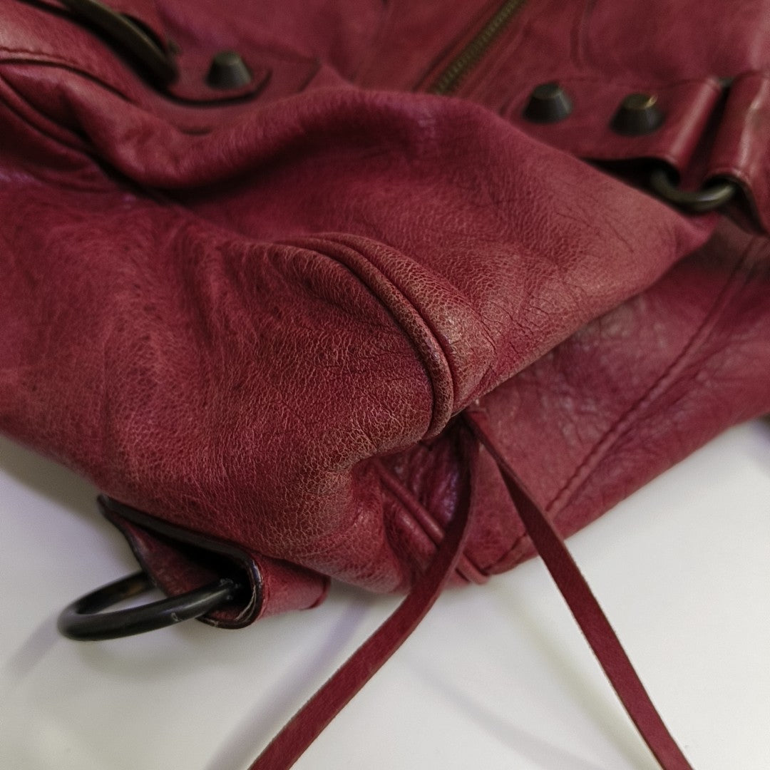 Twiggy Calfskin Red