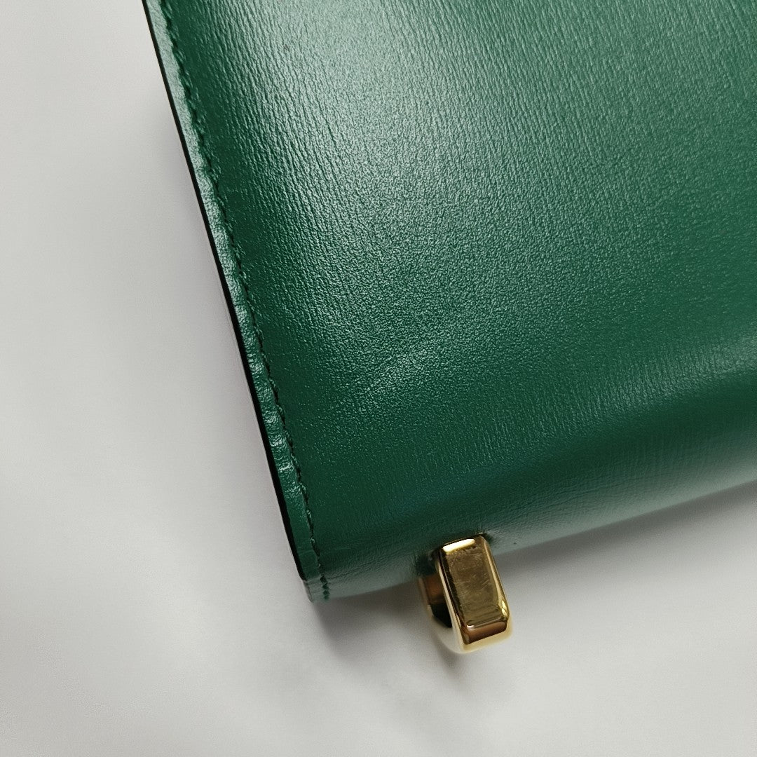Emblème Calfskin Green