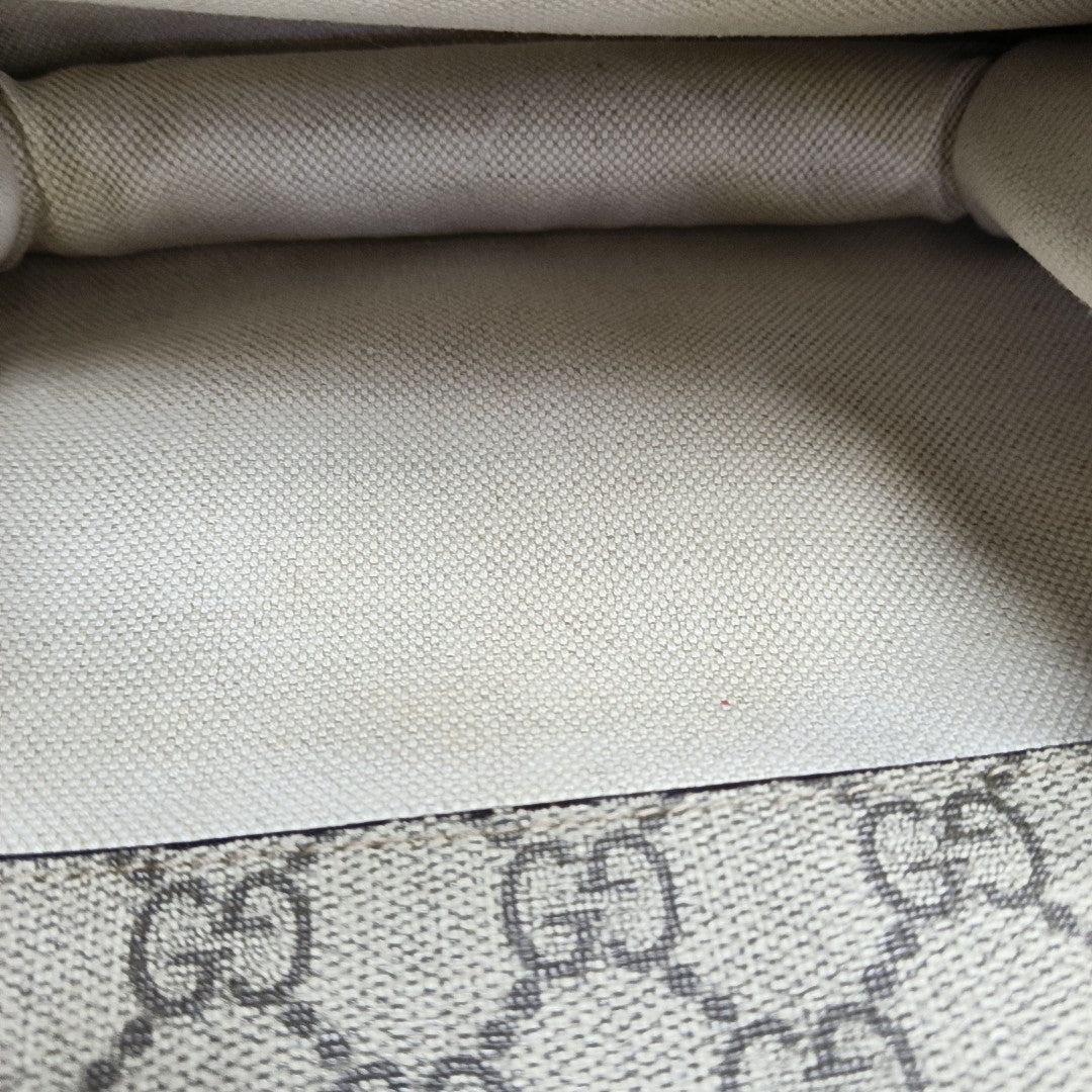 Neo Vintage Small Monogram Coated Canvas Beige
