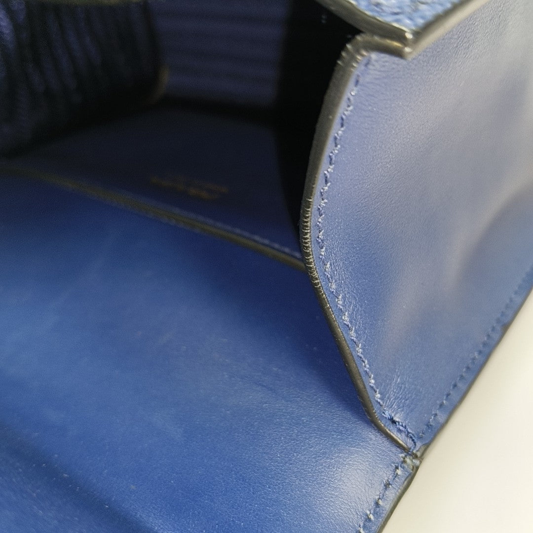 Monochrome Saffiano Calfskin Blue