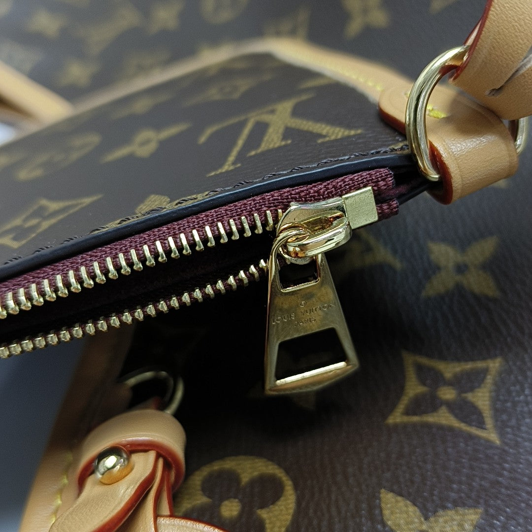 CARRYALL PM Monogram Coated Canvas Brown