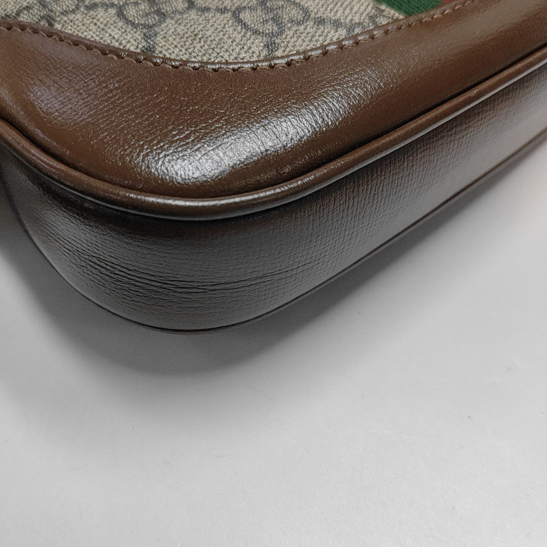 Authenticated pre-owned  Jackie 1961 Mini Monogram Coated Canvas Beige - Crossbody Bag at Looply