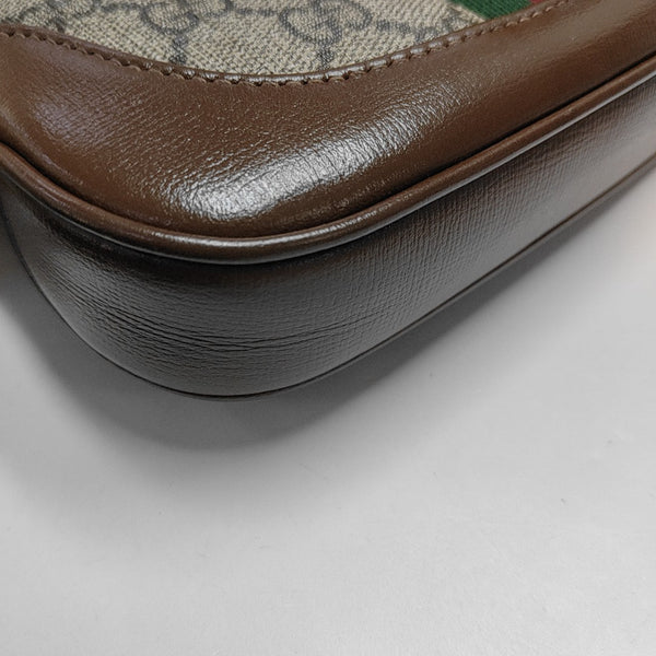 Authenticated pre-owned  Jackie 1961 Mini Monogram Coated Canvas Beige - Crossbody Bag at Looply