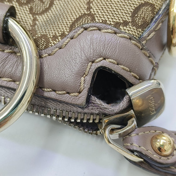 Sukey Monogram Canvas Beige