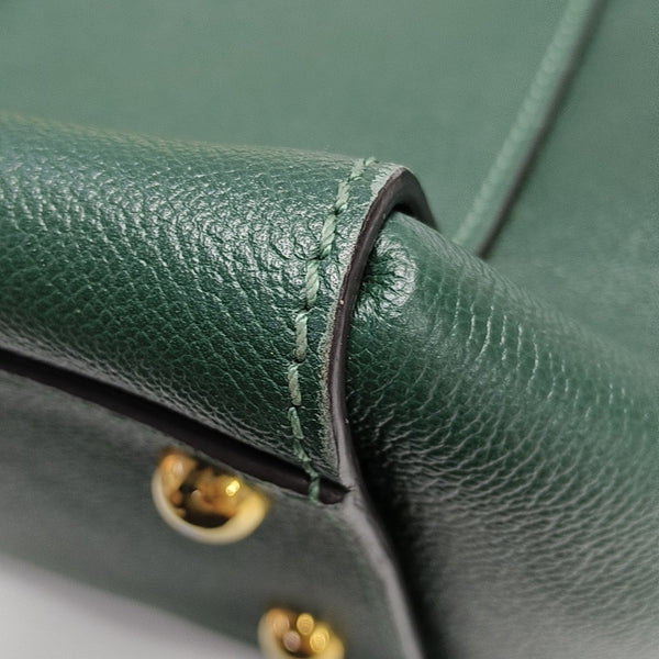 Buckle Calfskin Green