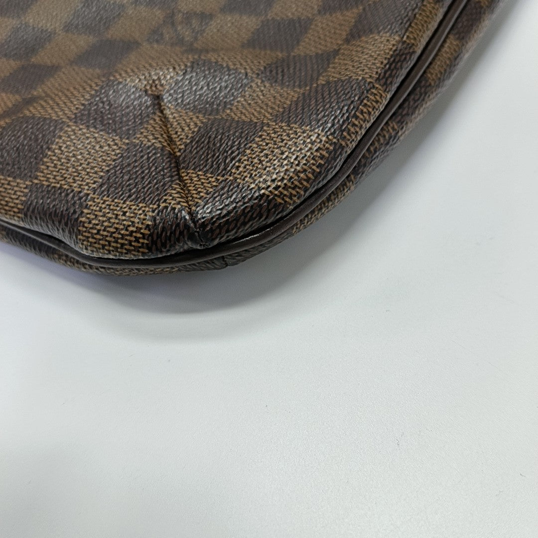 BLOOMSBURY PM Damier Ebene Coated Canvas Brown