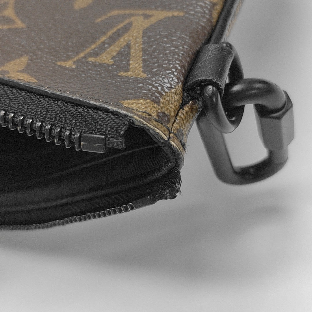 POCHETTE CHAINE MM Monogram Coated Canvas Brown
