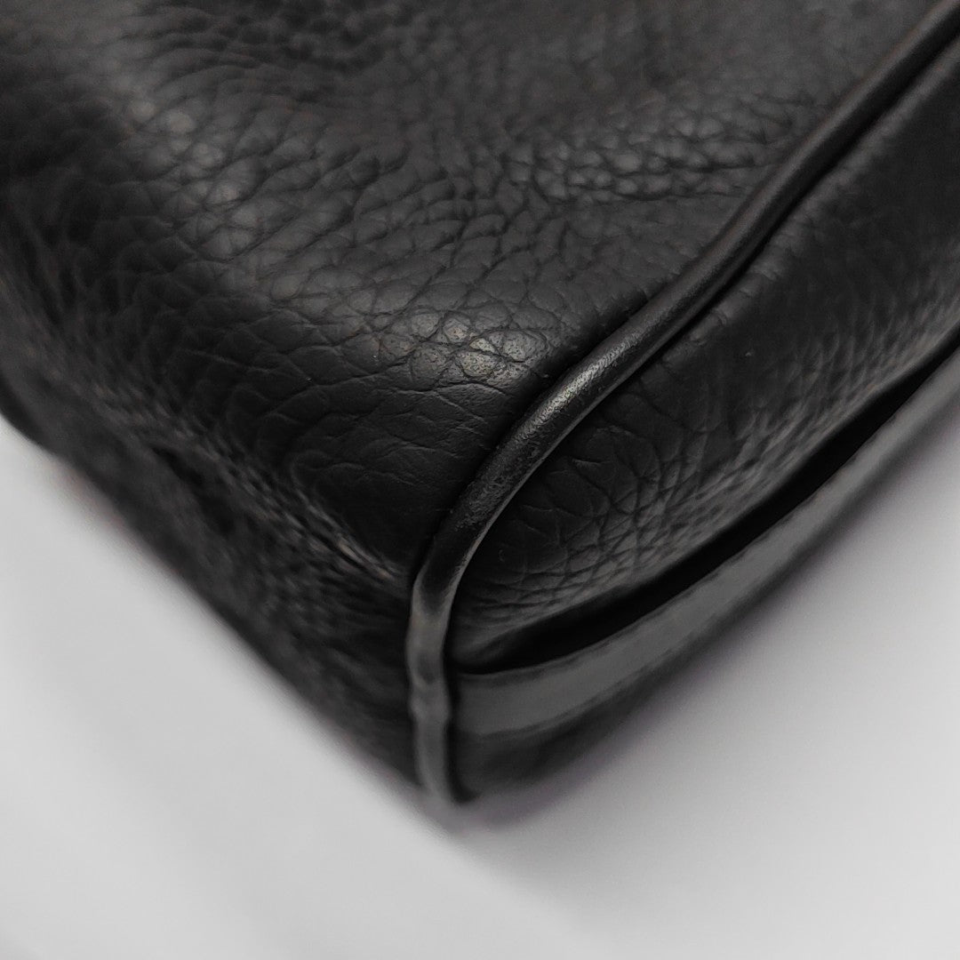 KEEPALL 25 Monogram Calfskin Black