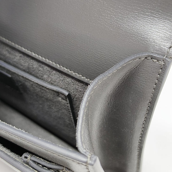 SUNSET Medium Calfskin Gray