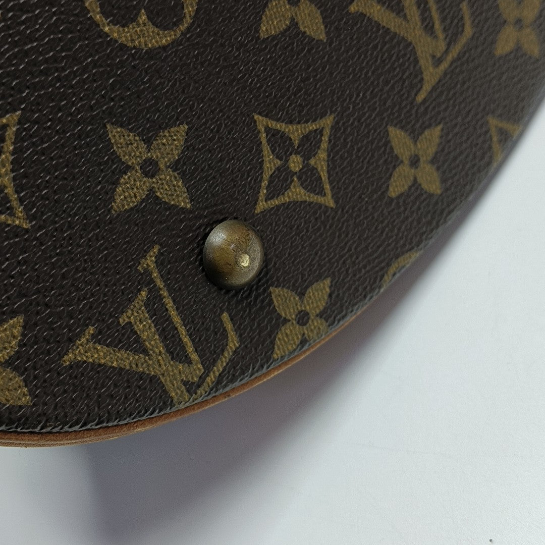 BUCKET PM Monogram Coated Canvas Brown