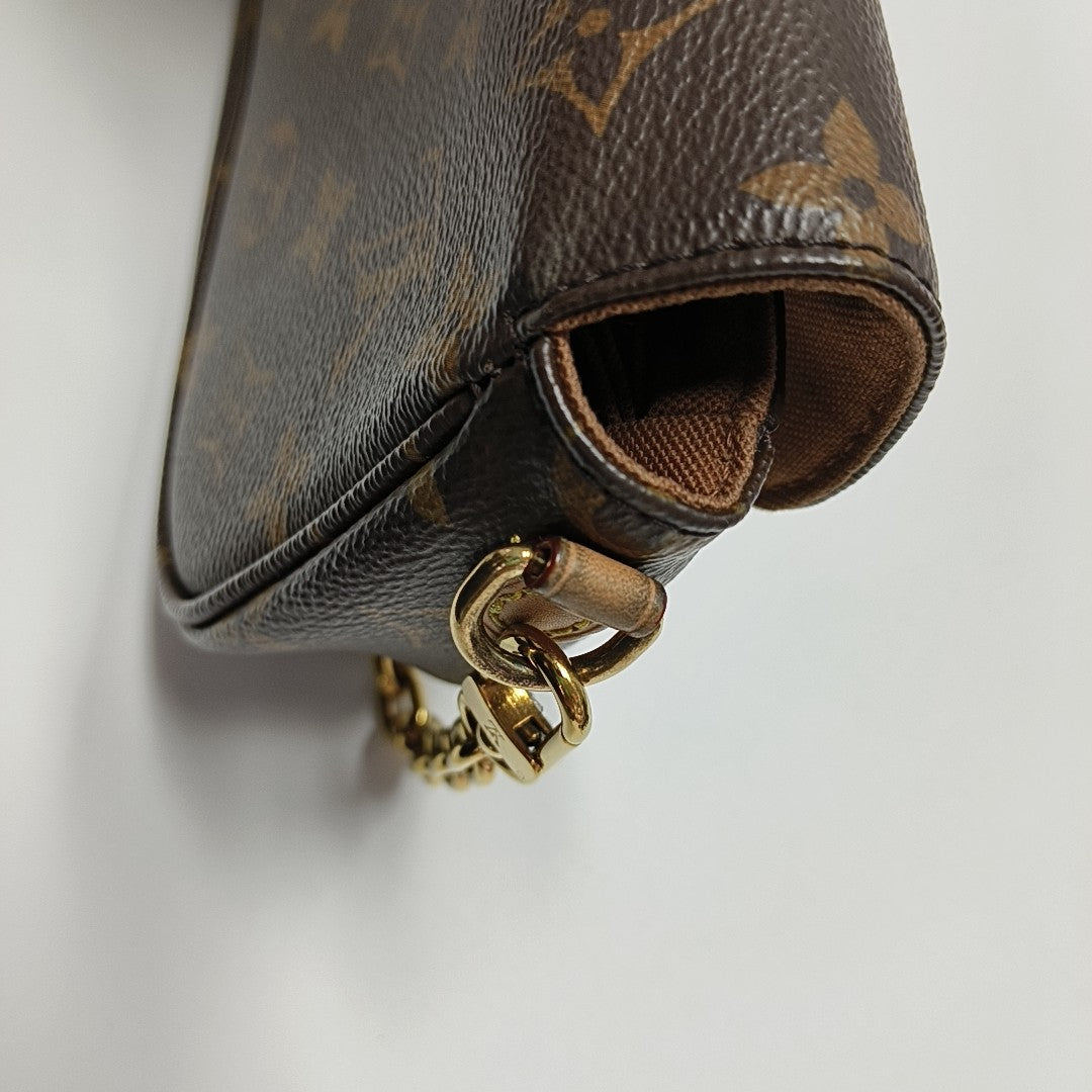 IVY Monogram Coated Canvas Brown