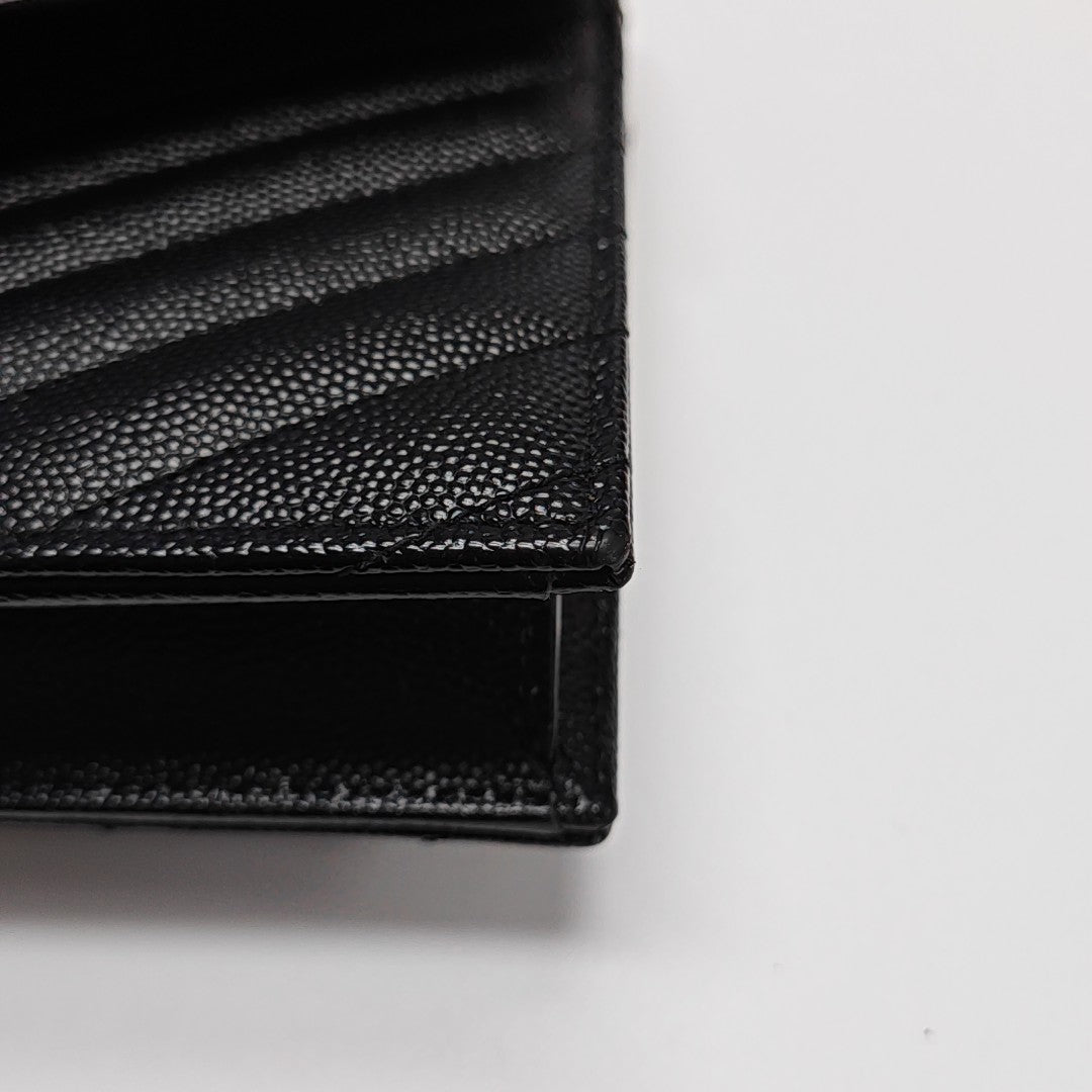 MONOGRAM WOC Chevron Calfskin Black