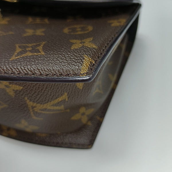 EDEN Monogram Coated Canvas Brown