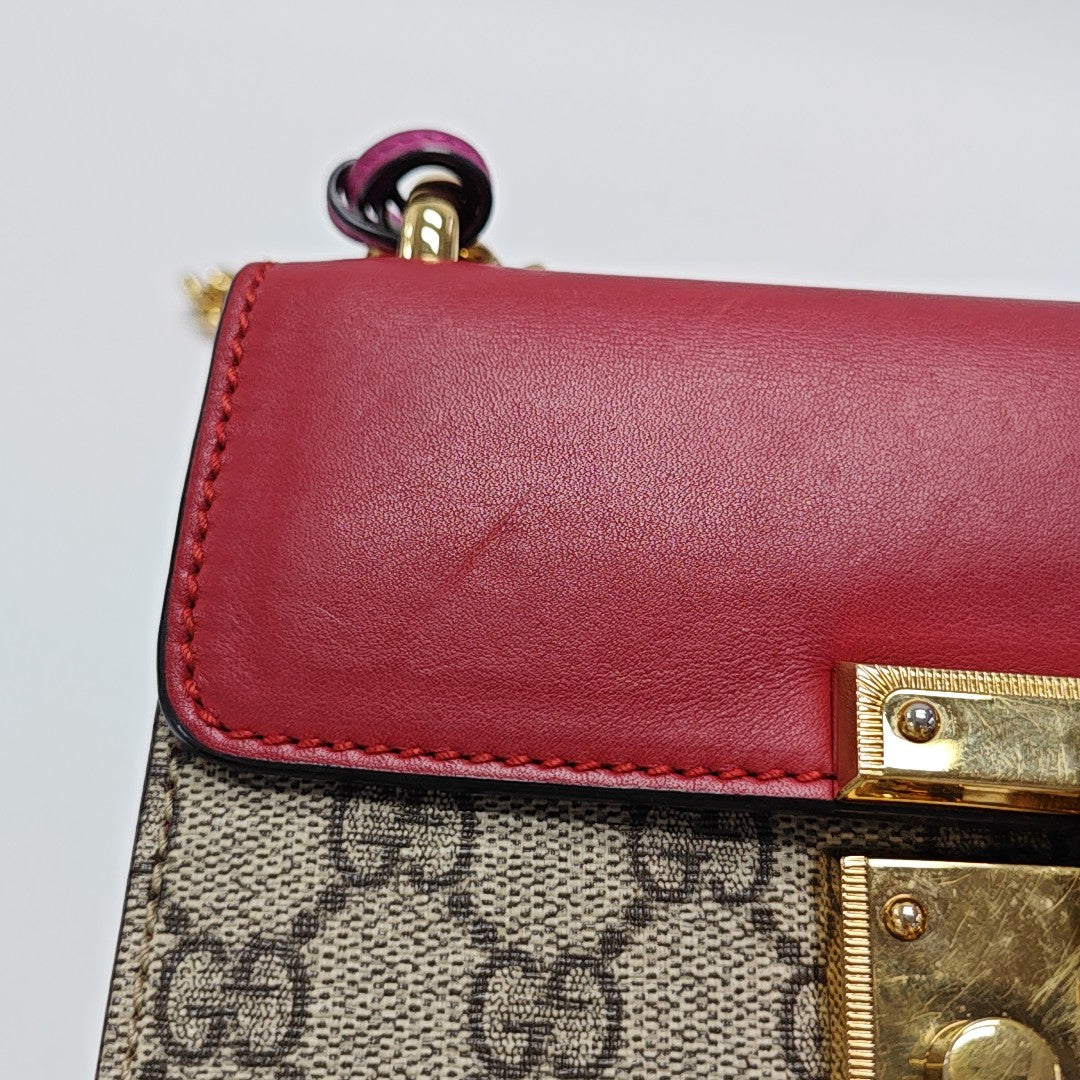 Padlock Small Monogram Coated Canvas Multicolor