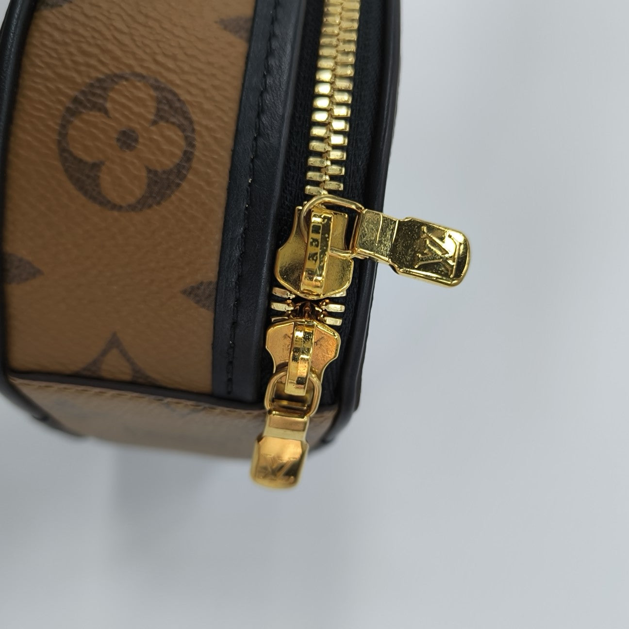 BOITE CHAPEAU Mini Monogram Coated Canvas Brown