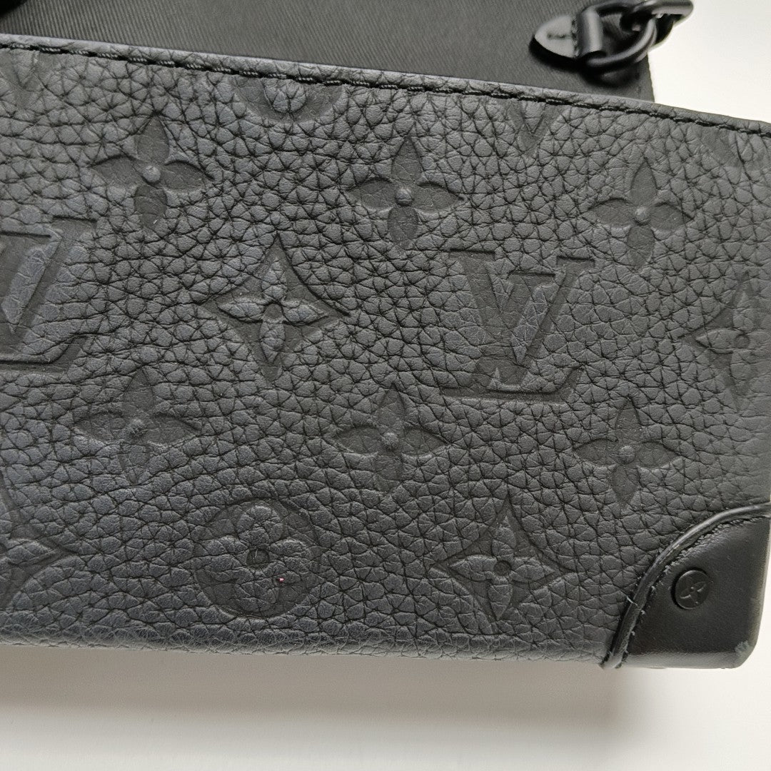 SOFT TRUNK Mini Monogram Calfskin Black