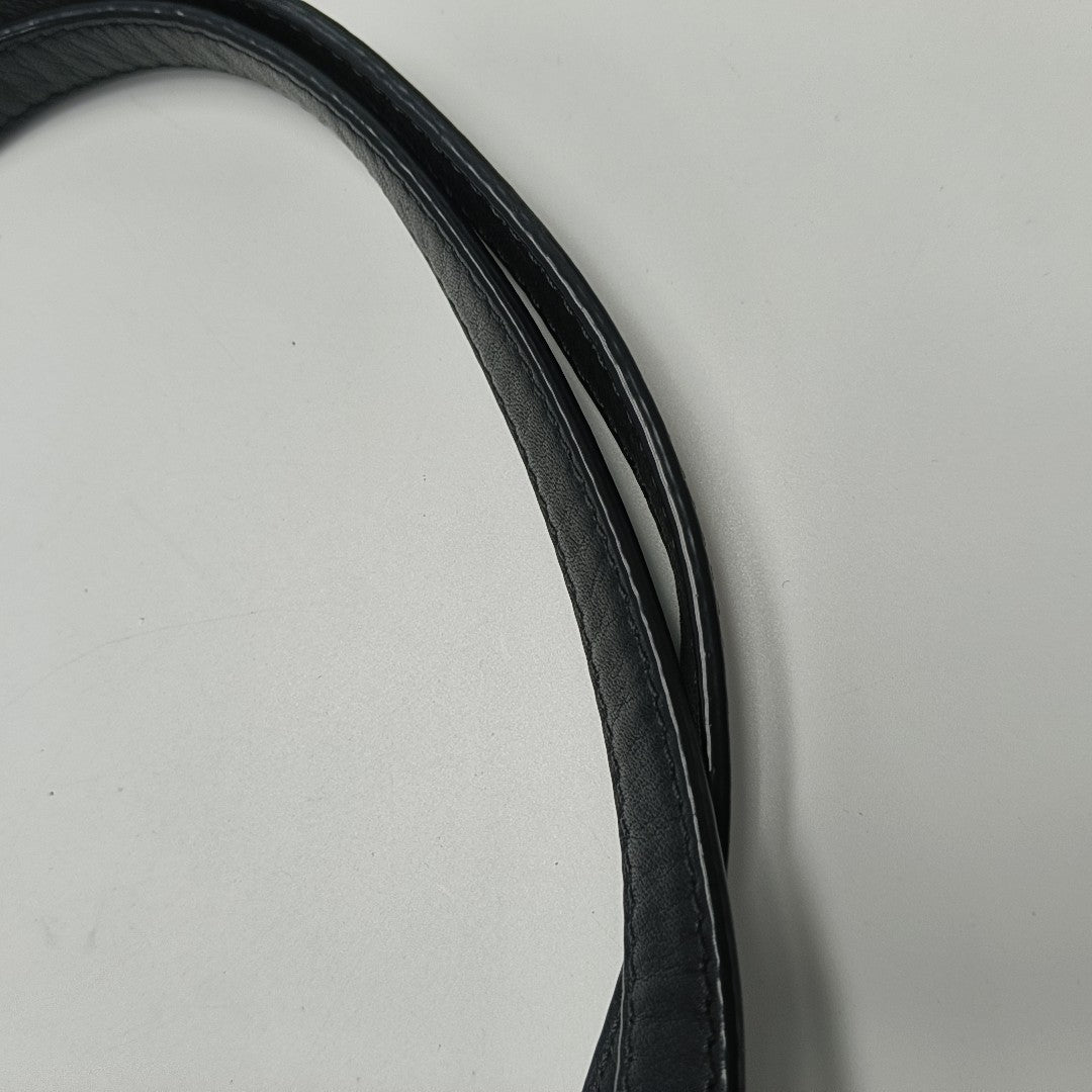Nylon Top Handle Bag Black
