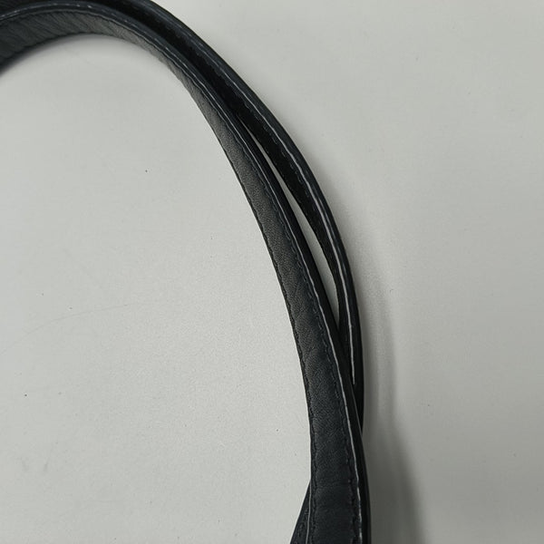 Nylon Top Handle Bag Black