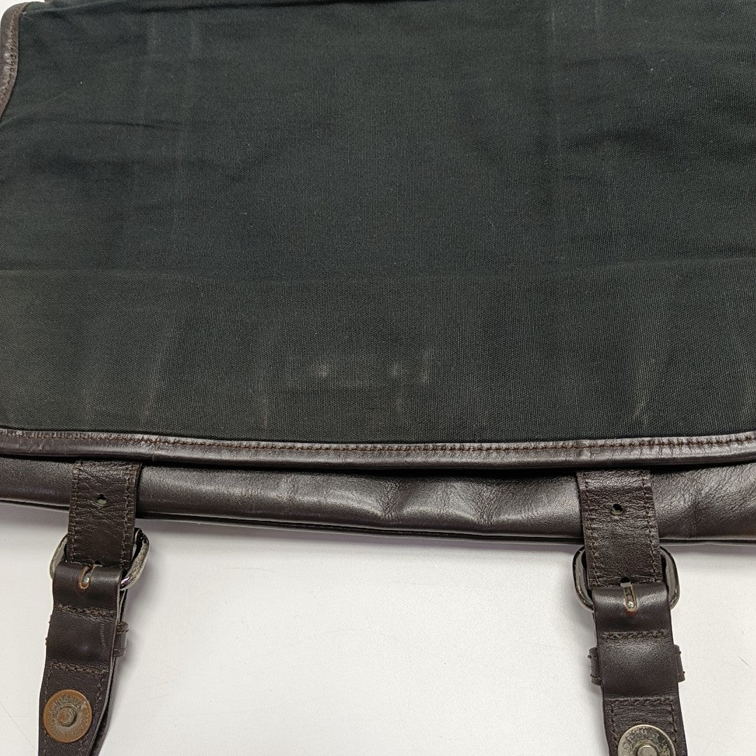 Fabric Shoulder Bag Blue